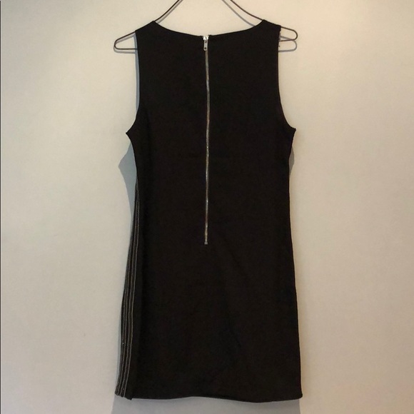 Beaded Accent Black Dress - Picture 5 of 7